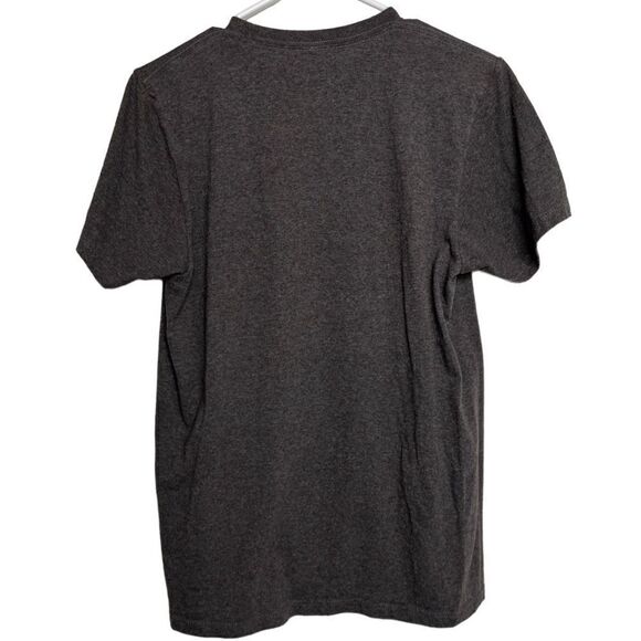 Batman Bat Signal Short Sleeve Shirt Grey Yellow Size XXL - Picture 3 of 5